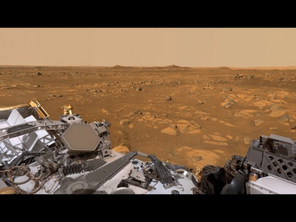 Ровер Perseverance снял потрясающую 360-градусную панораму Марса