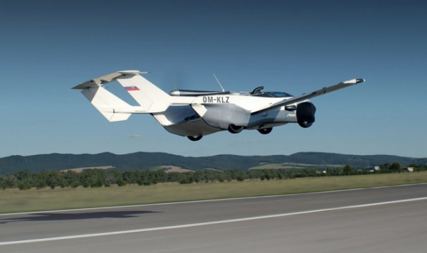 Аэрокар-трансформер AirCar совершил первый междугородний рейс