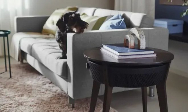IKEA выпустила собственный очиститель воздуха, совмещенный с кофейным столиком