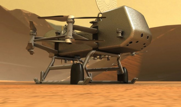 Через пять лет аппарат Dragonfly отправится искать жизнь на Титане