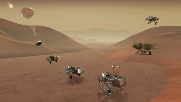 Через пять лет аппарат Dragonfly отправится искать жизнь на Титане