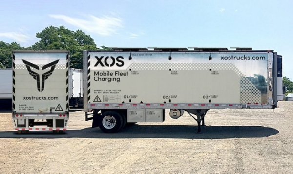 Компания Xos разработала передвижную зарядную станцию для электромобилей