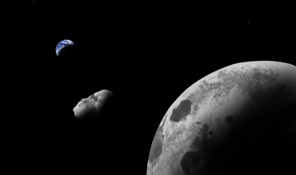 Астрономы наблюдают за странным астероидом, который может быть осколком Луны