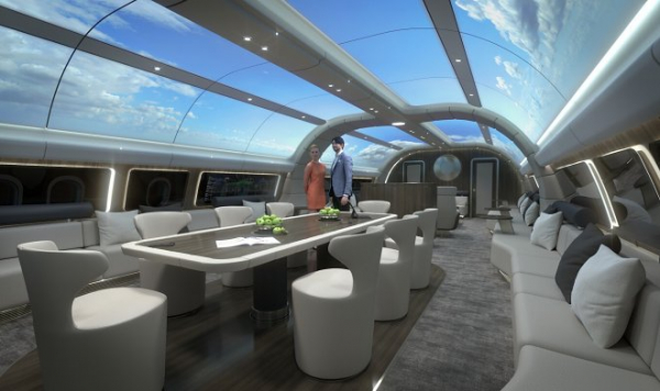 Lufthansa показала концепт «летающей яхты»