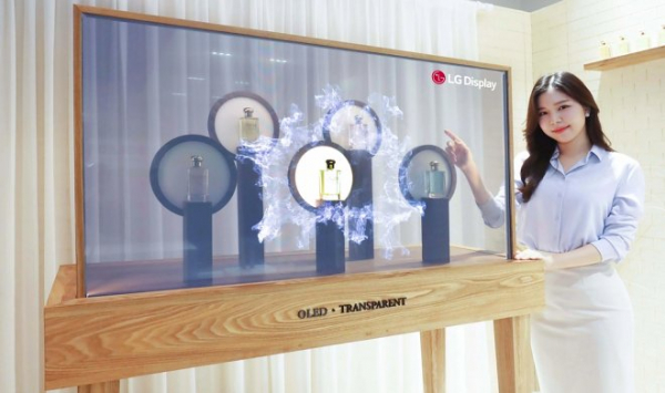LG представляет три прозрачных OLED-дисплея, готовых для реального применения