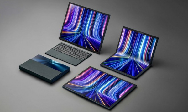 Asus выпустила первый в мире 17-дюймовый ноутбук со складным OLED-дисплеем