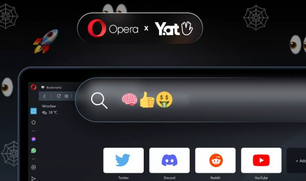 Opera теперь поддерживает веб-адреса на основе эмодзи