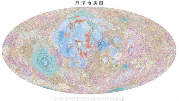 Китайские ученые представили самую подробную в истории карту Луны
