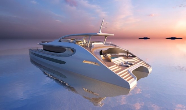 Знаменитые архитекторы из бюро Zaha Hadid разработали дизайн для роскошной яхты
