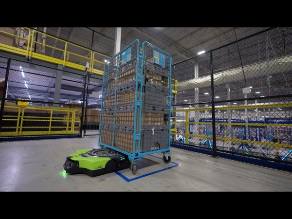 Amazon представила автономного складского робота Proteus