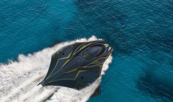 Уникальная бронированная субмарина Kronos способна плавать под водой со скоростью 50 км/ч