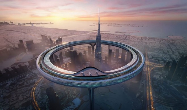 Вокруг Бурдж-Халифа может появиться гигантский небоскреб-кольцо