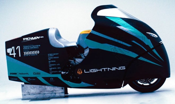 Lightning Motorcycles представила будущего рекордсмена наземной скорости — электробайк Tachyon NB