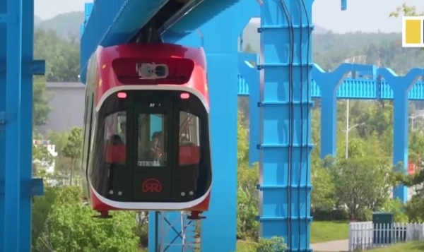 В Китае начались испытания первого в мире поезда на подушке из постоянных магнитов