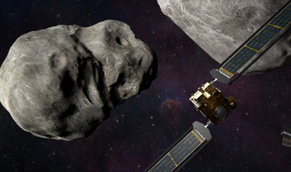 Зонд-камикадзе НАСА успешно врезался в астероид Диморфос