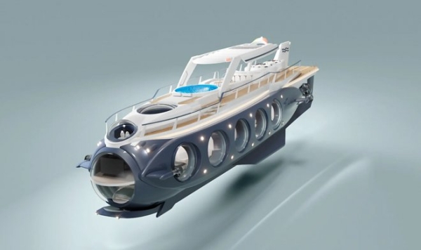 U-Boat Worx разработала дизайн для подводной супер-яхты Nautilus