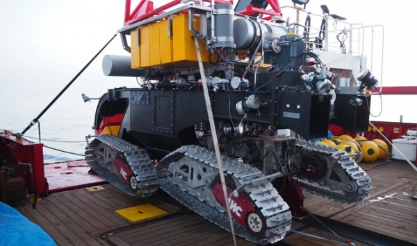 Робот «Apollo 2» собирает полезные металлы с морского дна без вреда для экосферы