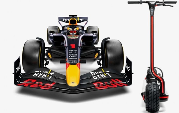 Red Bull Racing представила электронный скутер в стиле болидов F1