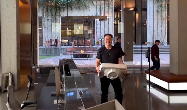 Маск установил в штаб-квартире Twitter стиральную машину — чтобы сотрудники могли жить на работе