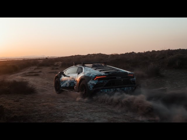 Вслед за Porsche 911 Dakar суперкар Lamborghini Huracan тоже стал внедорожником