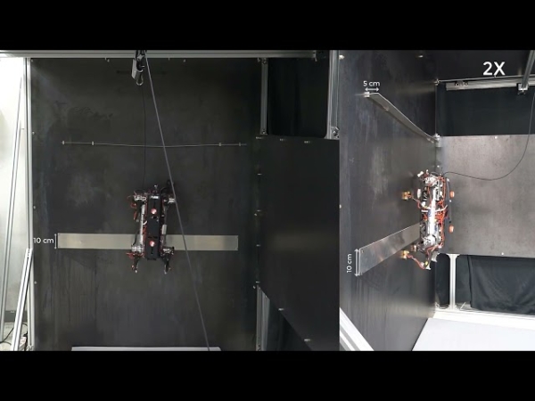 Робот Marvel с магнитными лапами способен передвигаться по стенам и потолку