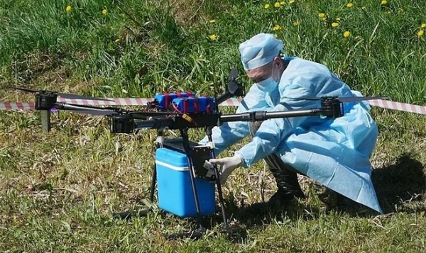 В России создан воздушный беспилотник для доставки образцов крови