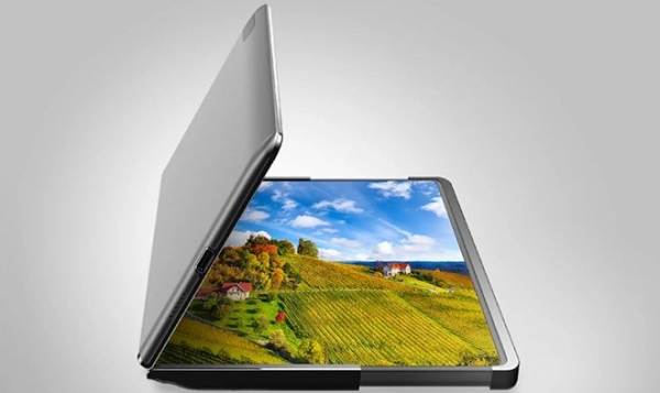 Samsung показала первый прототип гибкого экрана для ноутбуков
