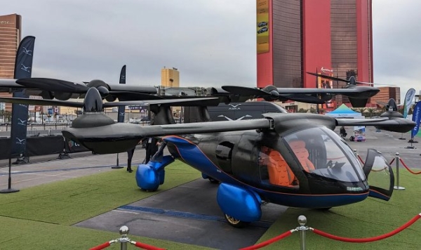ASKA показала на выставке CES полностью функциональный прототип летающего автомобиля A5