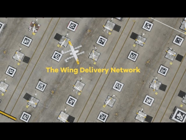 Компания Wing разработала практичную систему автопогрузки посылок на транспортные дроны