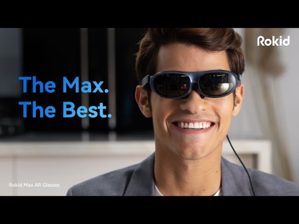 Очки дополненной реальности Rokid Max AR создадут огромный виртуальный экран перед глазами владельца