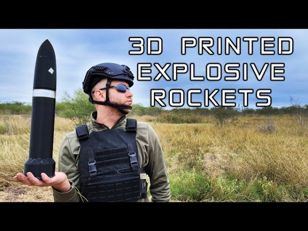 Сразу несколько компаний разрабатывают ракетометы, которые можно напечатать на 3D-принтере