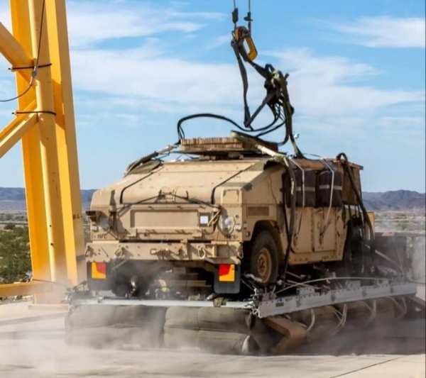 Армия США испытывает амортизационные суперподушки для десантирования тяжелых грузов
