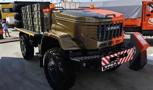 В России началось тестирование грузового «Урала»-беспилотника