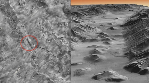 Новая 5,7-терапиксельная карта Марса позволит разглядеть каждый кратер