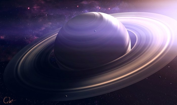 Сатурн постепенно всасывает свои кольца