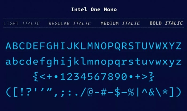 Intel разработала особый шрифт для слабовидящих программистов