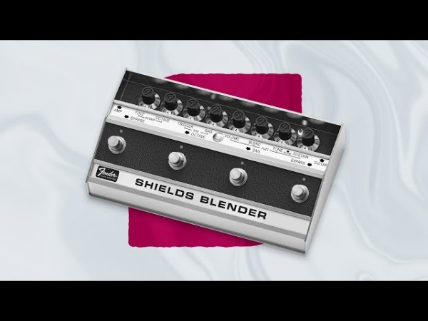 Гитарная педаль Fender Shields Blender способна разрушить здание силой звука