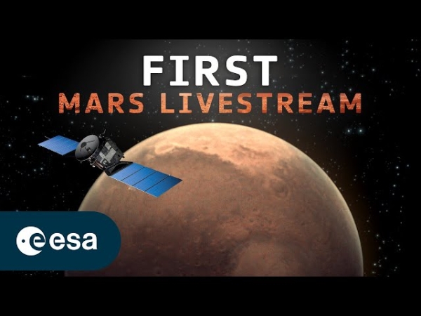Mars Express отметил свое 20-летие стримом с Красной Планеты