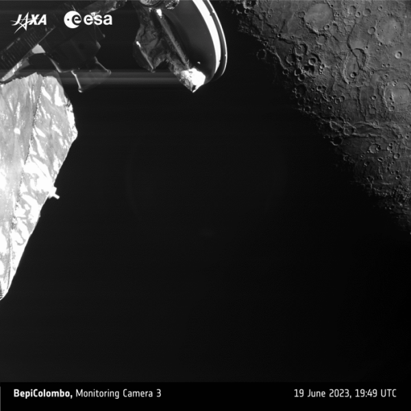 Космическая миссия BepiColombo передала на Землю десятки потрясающих снимков Меркурия