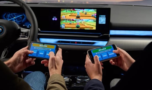 В электромобилях BMW появятся мультиплеерные видеоигры