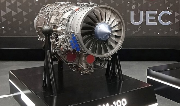 «Ростех» представил перспективный авиадвигатель модели СМ-100