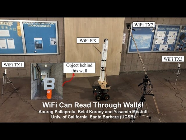 При помощи обычного Wi-Fi можно видеть — и даже читать — сквозь стены