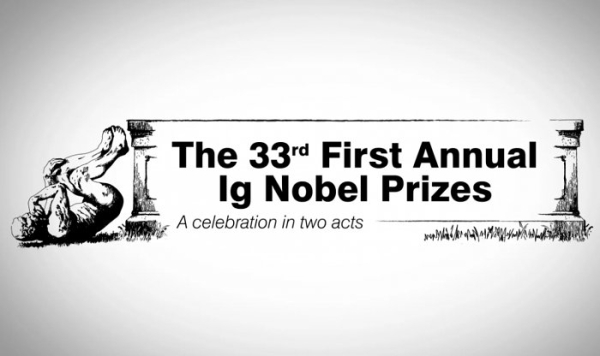 Названы лауреаты 33-й ежегодной Шнобелевской премии