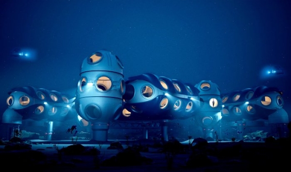 Британская компания Deep представила проект создания подводного аналога МКС