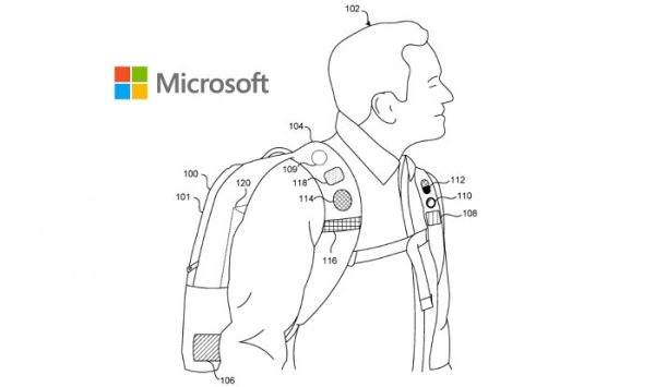 Microsoft патентует рюкзак-помощник с элементами искусственного интеллекта