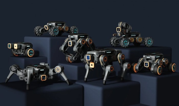 Набор UGOT позволит собрать семь типов совершенно разных роботов
