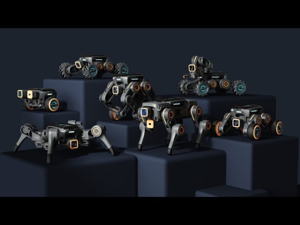 Набор UGOT позволит собрать семь типов совершенно разных роботов