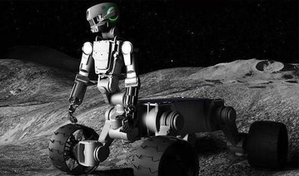 В Звездном городке показали робота, который будет возводить лунную станцию