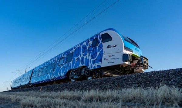 Поезд на водородном топливе установил мировой рекорд дальности поездки
