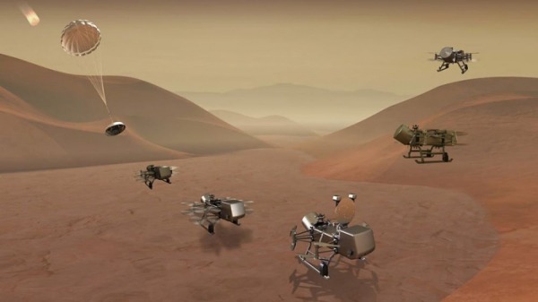 NASA дало зеленый свет проекту исследования Титана «Dragonfly»